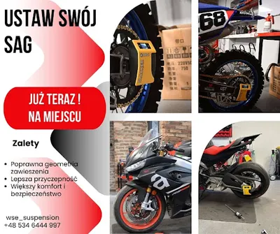 WSE Suspension- Serwis i tuning zawieszeń motocyklowych oraz serwis i detailing motocykli